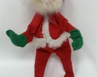 Lot 468 | ANNALEE MOBILITEE VINTAGE SANTA DOLL FIGURE 8IN
