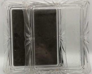 Lot 583 | PAIR OF GLASS FRAMES 8X10 AS FOUND
