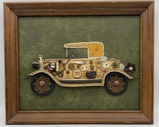 Lot 584 | 1931 MODEL A FORD COUPE FOLK TRAMP ART
