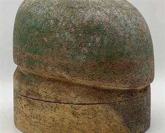 Lot 591 | ANTIQUE HAT MOLD BLOCK WOODEN MILLINERY
