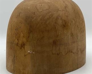 Lot 592 | LIBERTY S CO HAT BLOCK WOODEN MOLD MILLINERY
