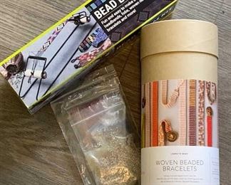Lot 602 | BEADING LOT KIT BEADED BRACELET LOOM
