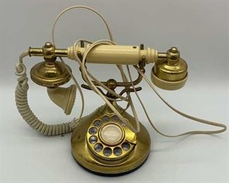 Lot 603 | VINTAGE PRINCESS STYLE ROTARY PHONE TELEPHONE
