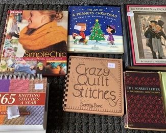 Lot 641 | VARIETY OF BOOKS, VINTAGE & KNITTING
