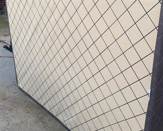 Lot 651 | QUEEN SIZED BOX FRAME & CONVERTIBLE METAL FRAME
