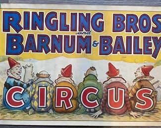 Lot 658 | VINTAGE BARNUM & BAILEY CIRCUS POSTER 17X24
