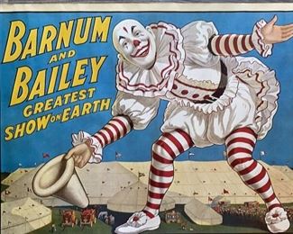 Lot 660 | BARNUM & BAILEY VINTAGE CIRCUS POSTER 17X24
