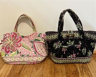 Vera Bradley Quilted Handbag Purse Tote Shoulder Bag Mini Totes