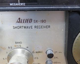 Allied SX-190 Shotwave Receiver