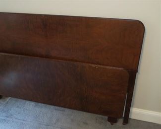 Antique Bed With All Rails