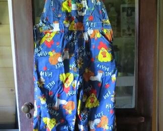 He Haw Overalls - 36" x 36"