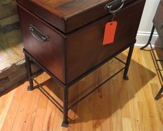 Nice Wood Box on Stand