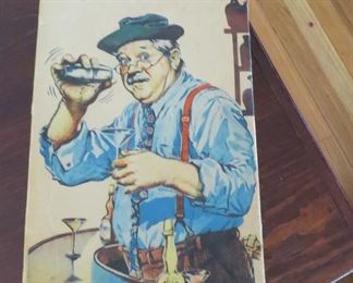 Charley Weaver Bartender Toy VINTAGE