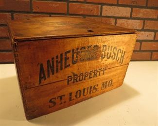 1941 Anheuser Busch Beer Crate - ORIGINAL NICE !