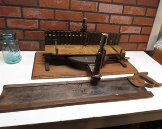 Antique Miter Saw - SUPER NICE - Stanley 