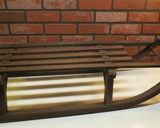 Antique Wood Sled