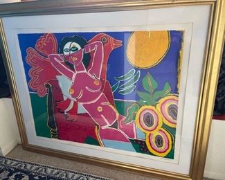 Nude - Picasso like Portrait Style
Signed and Numbered
