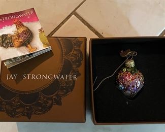 Jay Strongwater Ornament 