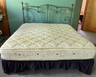 King Size Mattress and King Size Frame
