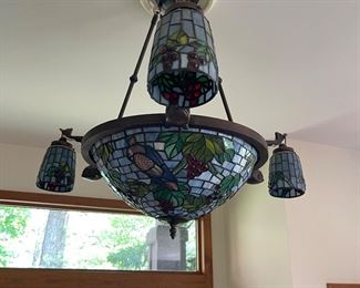 Tiffany Like Chandelier 