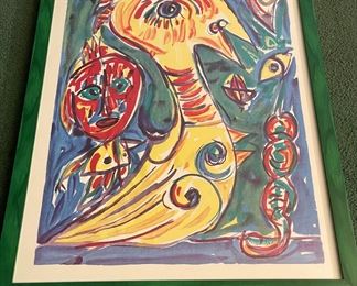 L ‘oiseau Jaune by Carl-Henning Pedersen 