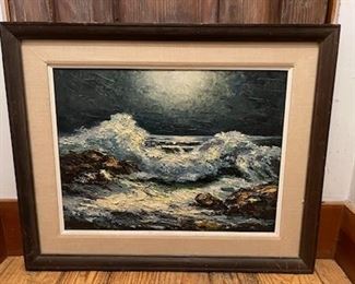 Ocean Oil Painting