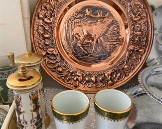 copper hanging plate