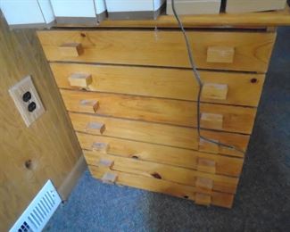 multi drawer chest