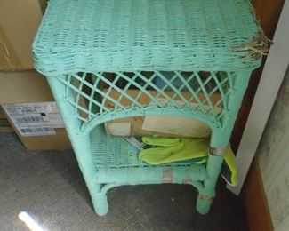 wicker stand
