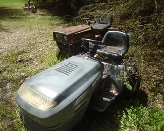 misc lawn tractors for parts