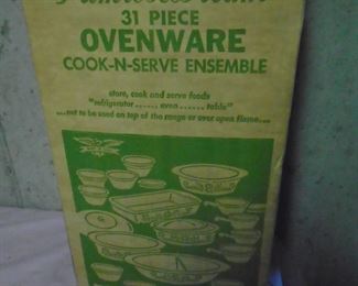 New old stock (1970's 31 piece)