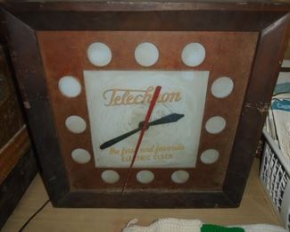advertising clock