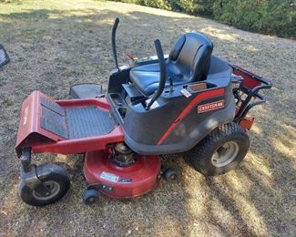 Craftsman ZTR Mower - 42" cut - Watch Video