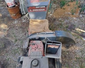Craftsman 9hp shredder
