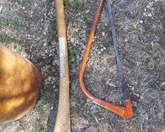 Limb Saw and axe