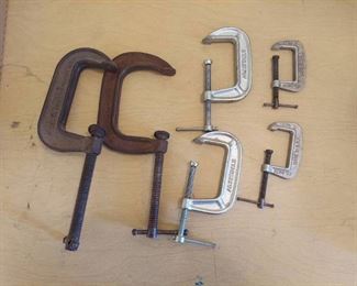 6 C clamps