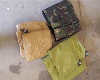 3 tarps