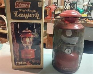 Coleman Model 200A Lantern with Box