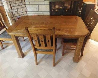 Dining Table and 4 chairs