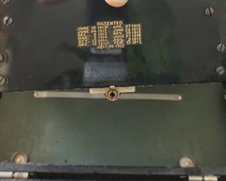 1917 folding Corona typewriter