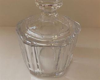 Orrefors biscuit jar