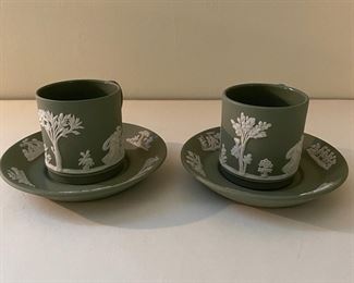 Wedgwood demitasse cups & saucers