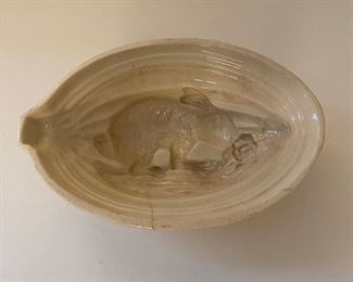 Antique bunny mold