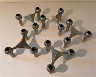 Mid-century modern candleholders - Staff/Nagel