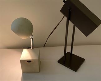 Mid-century modern lamps - Lightolier & Laurel Lamp