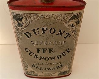 DuPont gunpowder pin