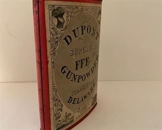 DuPont gunpowder pin