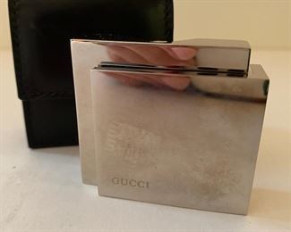Gucci travel alarm clock