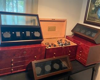 Watch winder boxes