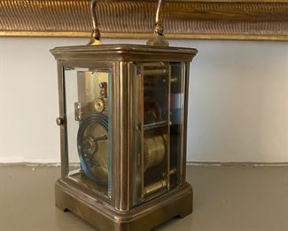 Antique carriage clock